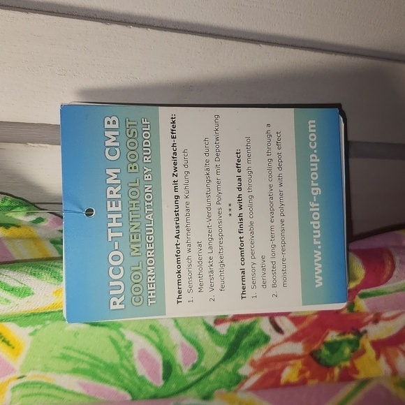 Gottex Lifestyle Size XL Top Pink Veranda Wicking UPF 50+ Antimicrobial - Picture 5 of 8